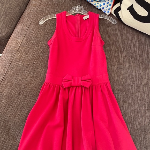 HOT PINK RED VALENTINO DRESS - Picture 5 of 8